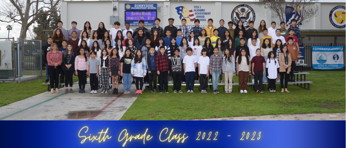 Sixth Graders 2023