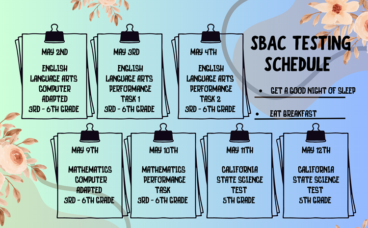 SBAC Testing Schedule 2023 - article thumnail image