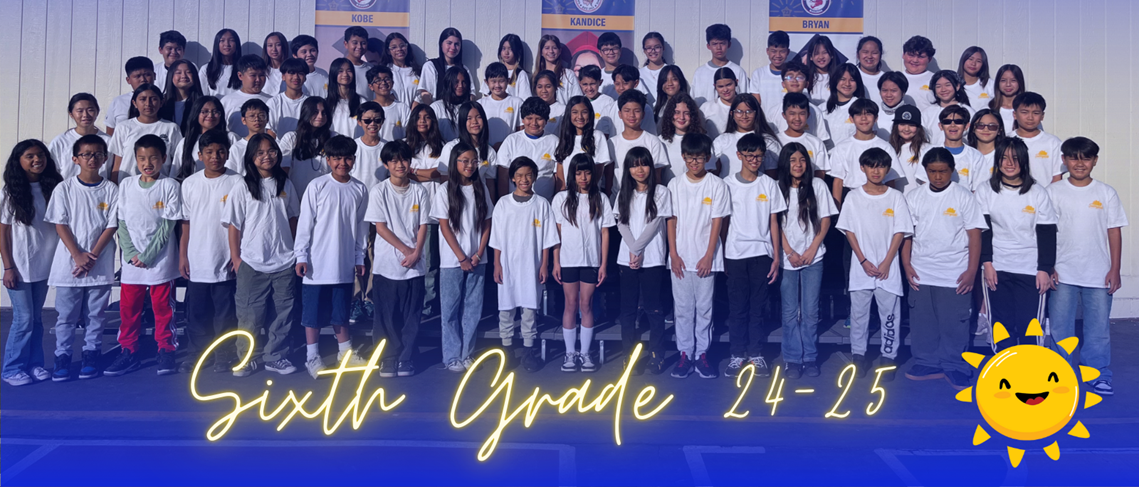 Sixth Graders 2025
